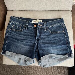 Abercrombie & Fitch Indigo Jean Shorts